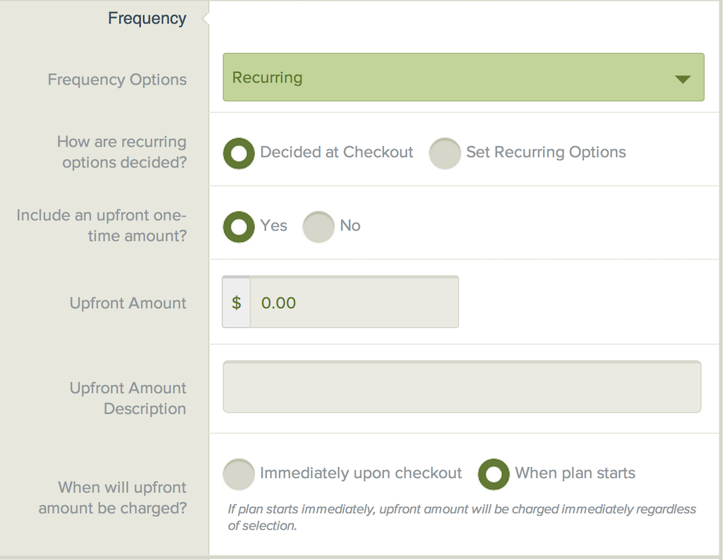 Moonclerk recurring payments